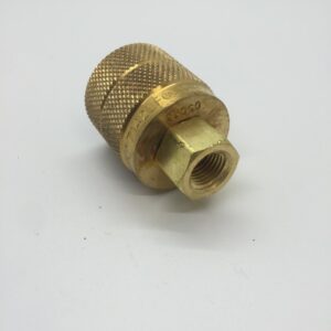 Rego 7142LF left-hand 1 1/4 inch ACME brass coupler